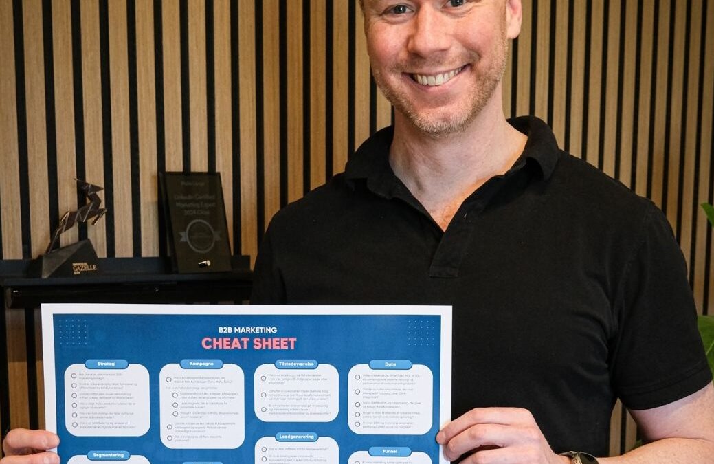 Nyt B2B Marketing Cheat Sheet – Få evalueret jeres B2B marketing indsats